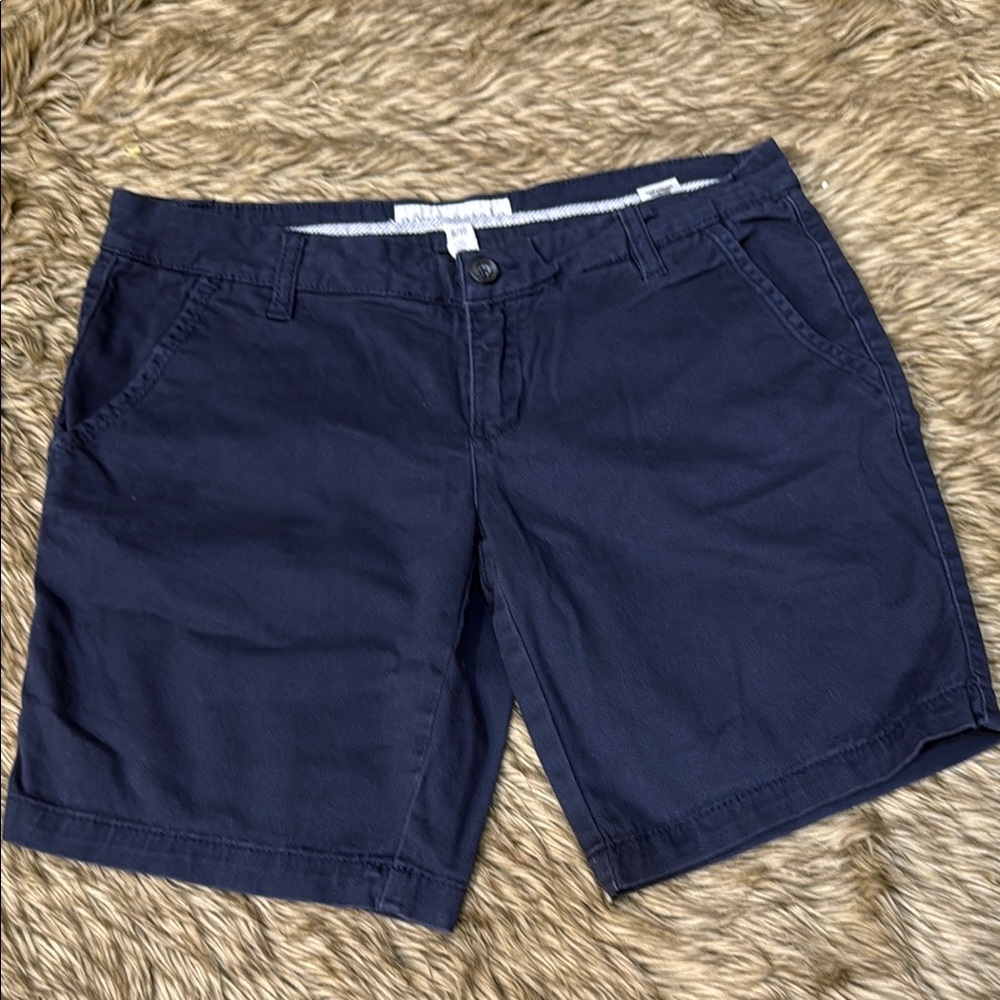 Aeropostale Blue Bermuda Shorts Classic Chino Style
